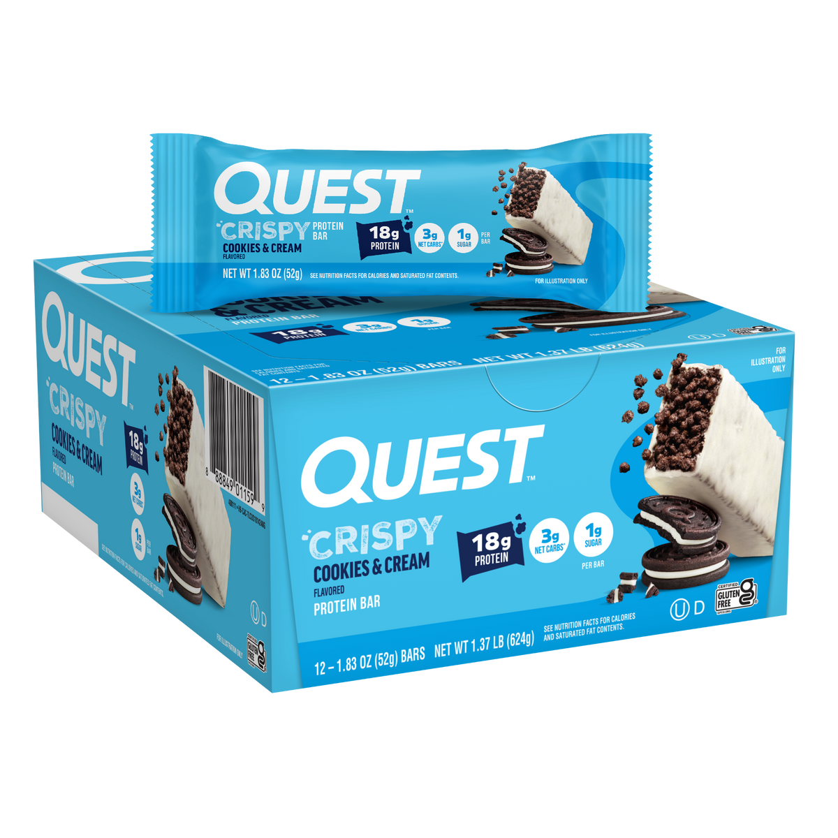 cookies-and-cream-crispy-hero-protein-bars-v5 400111_QN_USA_Pkg_Crispy_ProteinBar_CAC_12ctCarton_3D_Composite_Force.png